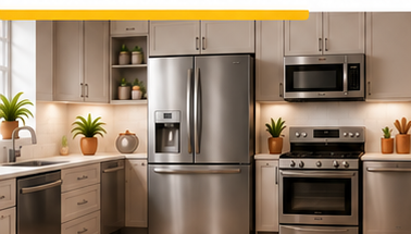 Modern kitchen appliances